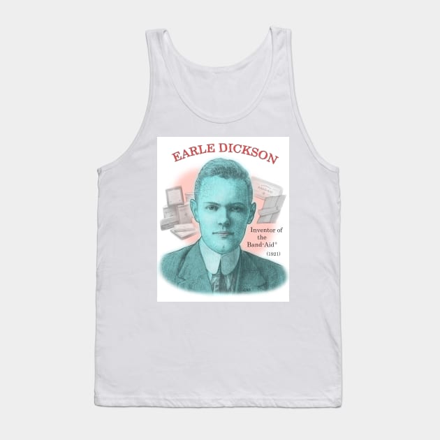 Earle Dickson, Inventor of the Bandaid Tank Top by eedeeo